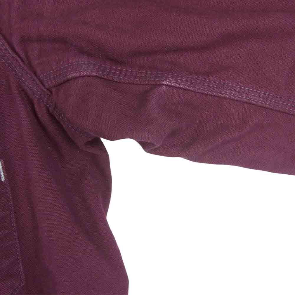 POST OVERALLS ポストオーバーオールズ エンジニア ジャケット コットン アメリカ製 ワインレッド系 S【中古】