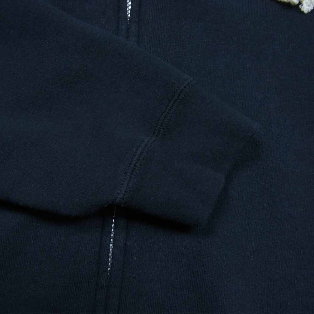 WACKO MARIA ワコマリア 17FWE-WMC-SS01 FULL ZIP HOODED SWEAT SHIRT フルジップ フーディー パーカー ブラック系 L【新古品】【未使用】【中古】