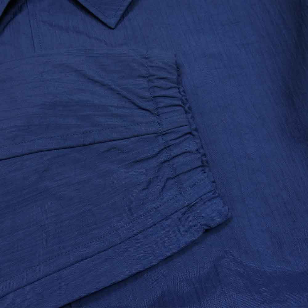 クオン 21SS 2101-JK0104 NYLON COACHES JACKET 塩縮 ナイロン コーチ ジャケット ネイビー系 L【新古品】【未使用】【中古】