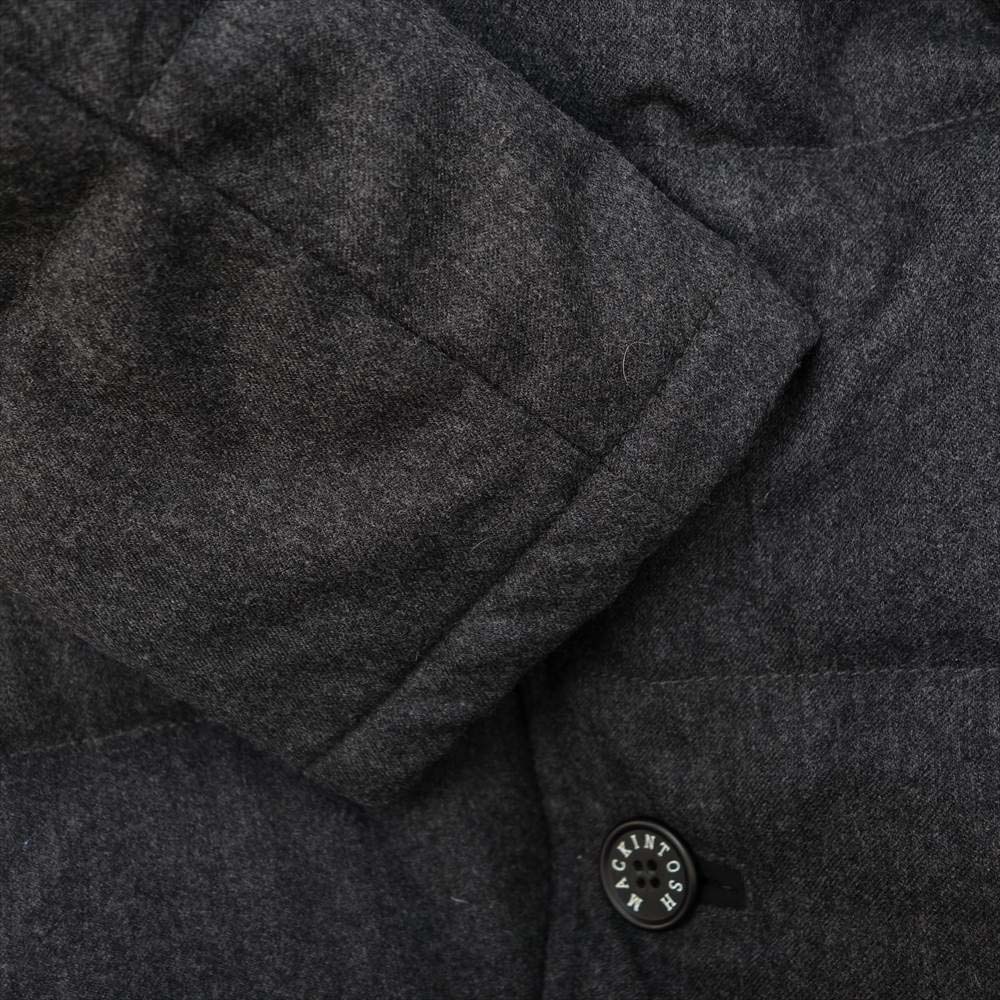 Mackintosh マッキントッシュ 国内正規品 LORO PIANA ロロピアーナ NO.B/C ウール ダウンコート グレー系 40【美品】【中古】