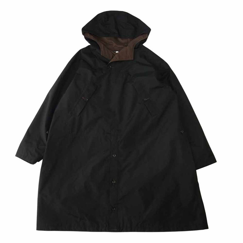 BLACK SIGN ブラックサイン Slicker Coat スリッカー コート アノラック パーカー ブラック系 L【中古】