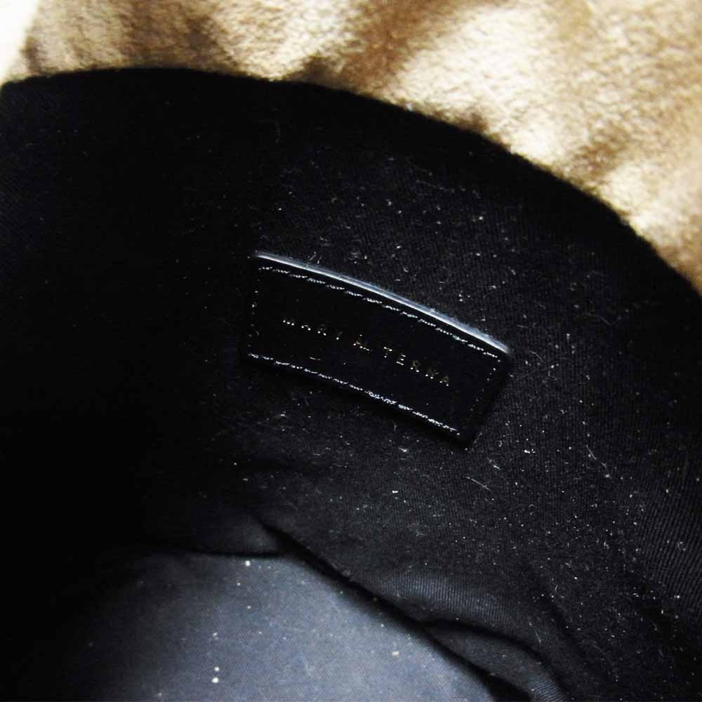 メアリ オル ターナ BOW レザー ハンド バッグ グリーン系【美品】【中古】