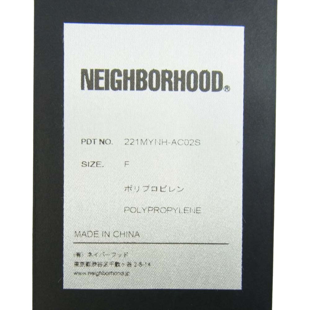 NEIGHBORHOOD ネイバーフッド 221MYNH-AC02S CI / P-SNEAKER STORAGE スニーカー コンテナ ボックス ブラック ブラック系【新古品】【未使用】【中古】