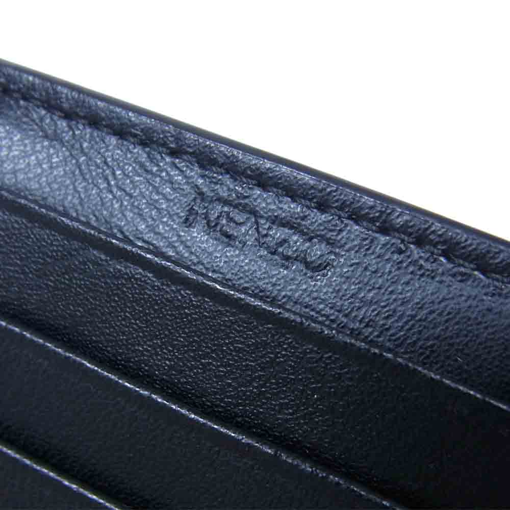 KENZO ケンゾー ロゴ カードケース コインケース ブラック系【中古】