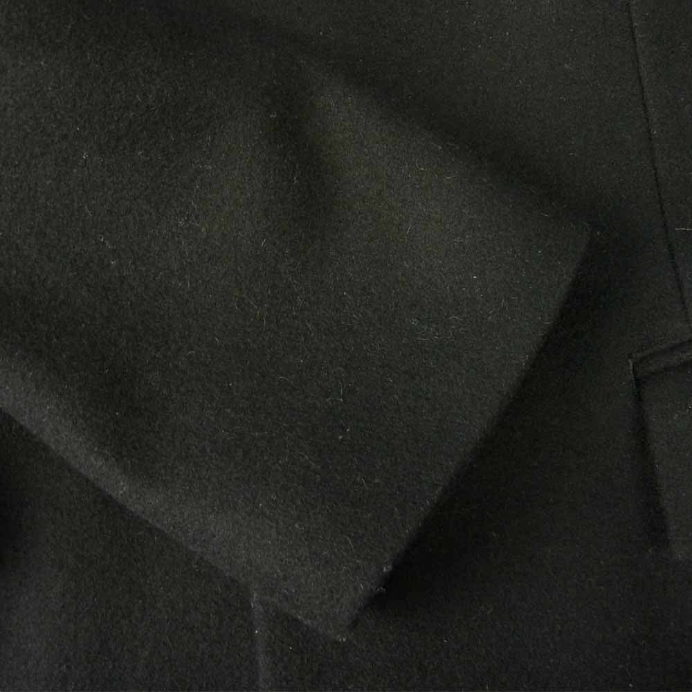 SHAREEF シャリーフ 19AW 19711007 WOOL LONG COAT ウール ロング チェスター コート ブラック系 2【中古】