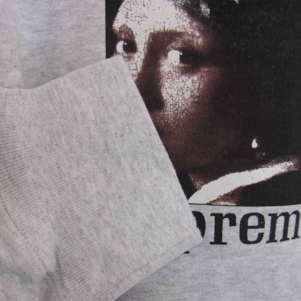 Supreme シュプリーム 20AW Pearl Hooded Sweatshirt パール フーデッド スウェットシャツ グレー系 M【極上美品】【中古】