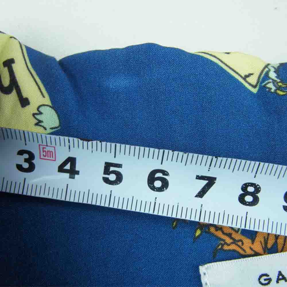 GAVIAL ガヴィル GVL-21SST-0462 HUGME! S/S ALOHA SHIRTS 半袖 アロハ シャツ レーヨン 中国製 ブルー系【中古】