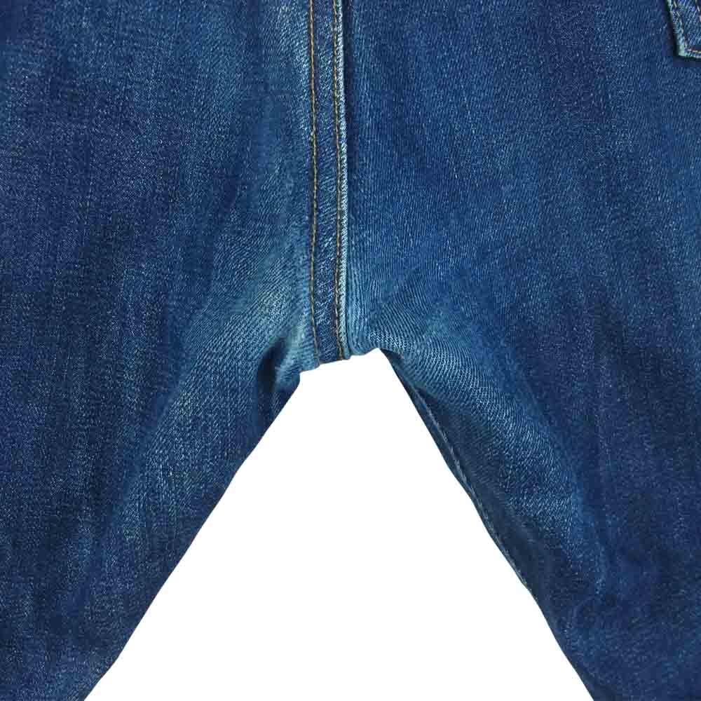 RRL ダブルアールエル 国内正規品 USA製 american woven selvedge denim slim fit スリムフィット デニム パンツ インディゴブルー系 36 × 32【中古】