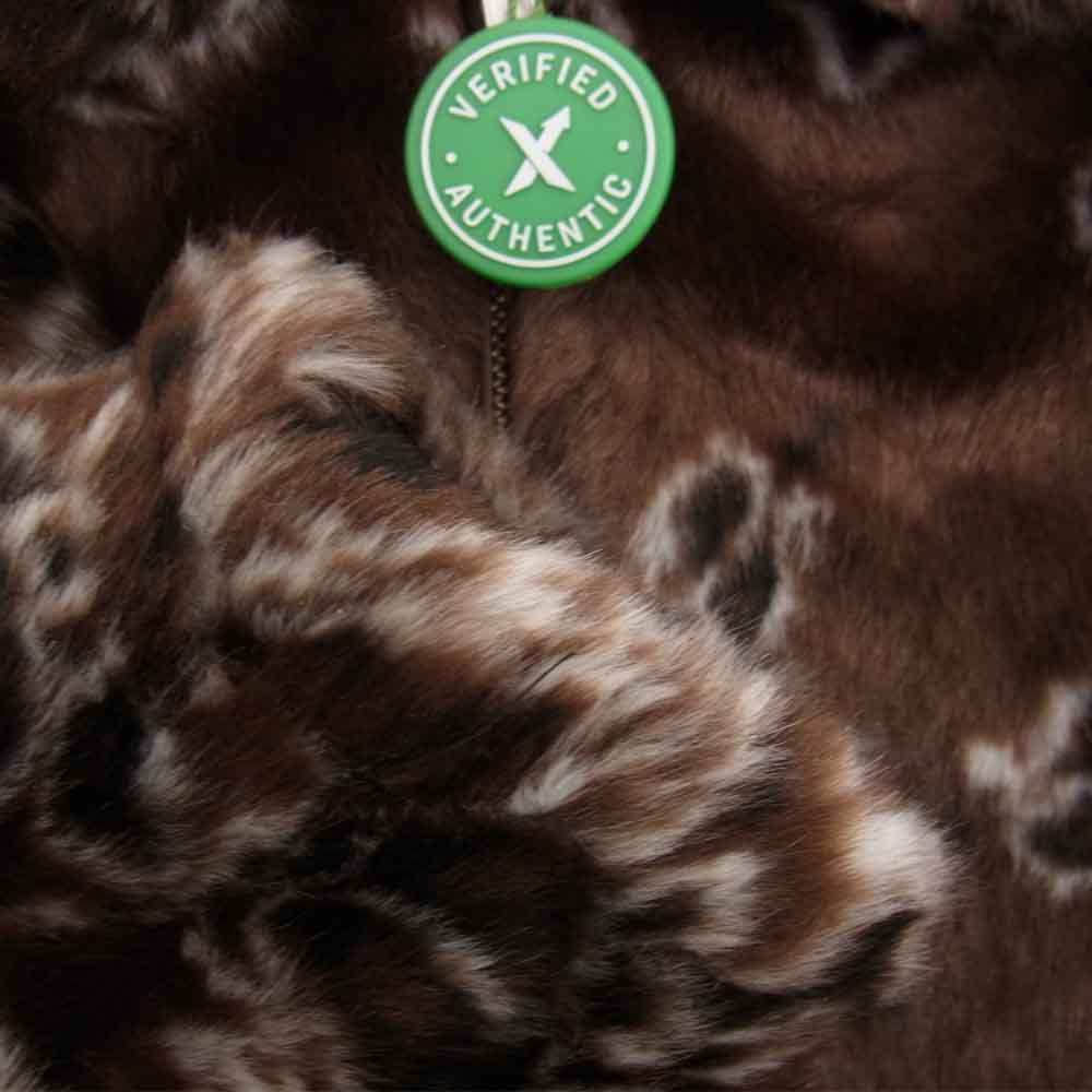 Supreme シュプリーム 21SS Bandana Faux Fur Bomber Jacket バンダナ フェイク ファー ボンバー ジャケット ブラウン系 L【極上美品】【中古】