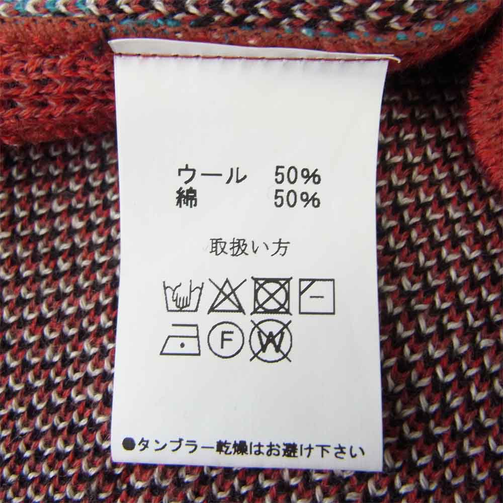 JELADO ジェラード Santa Fe Vest サンタフェ ベスト レッド エンジ系 S【美品】【中古】