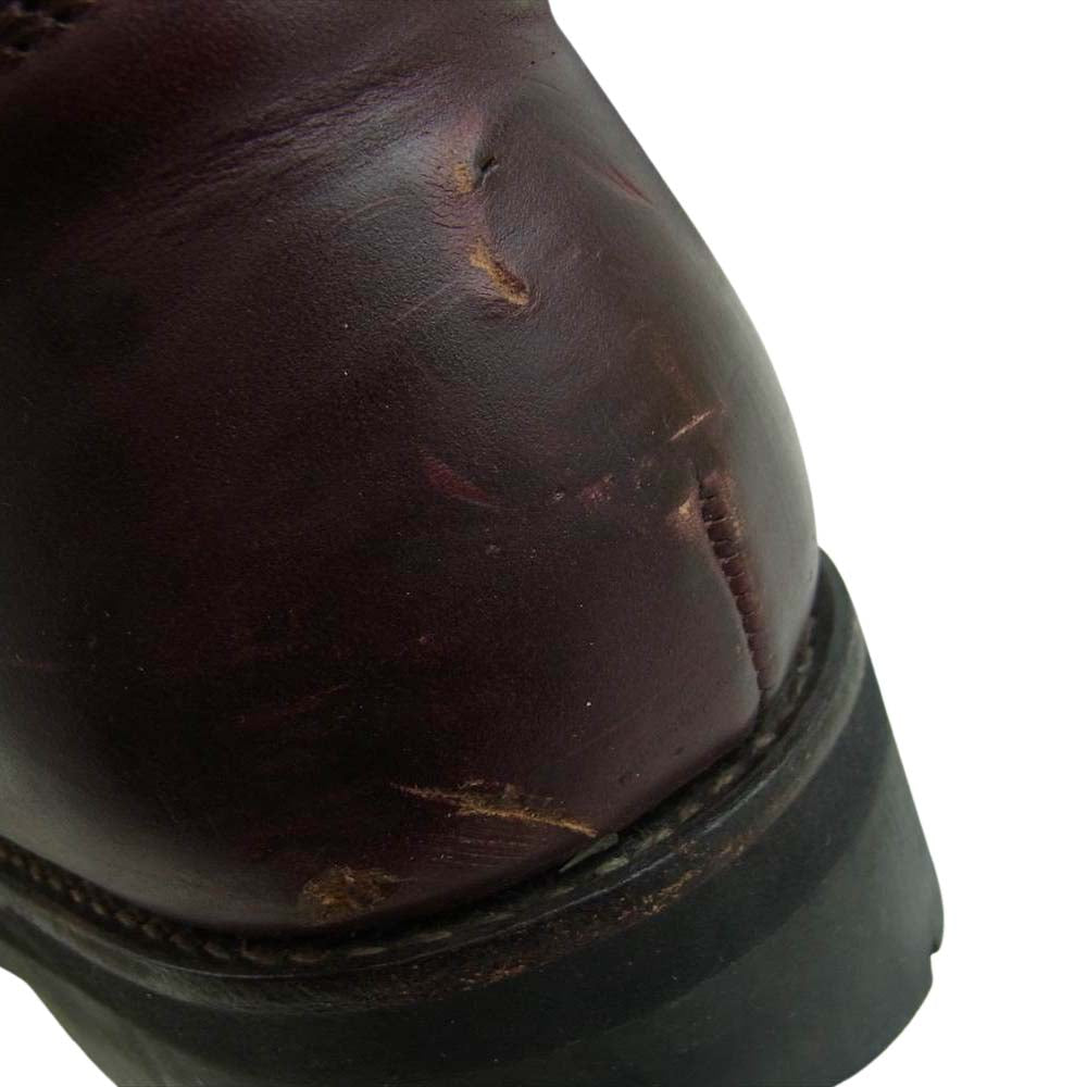 junhashimoto ジュンハシモト S22 マウンテン トレッキング レザー ブーツ ダークブラウン系 41【中古】