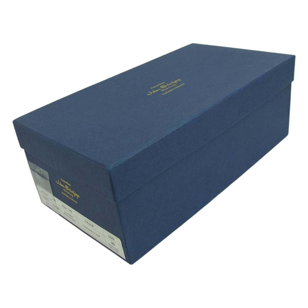 JALAN SRIWIJAYA ジャランスリウァヤ 98861 green label rel relaxing別注 ストレートチップ ビジネス シューズ 40 ダークブラウン系 40【極上美品】【中古】