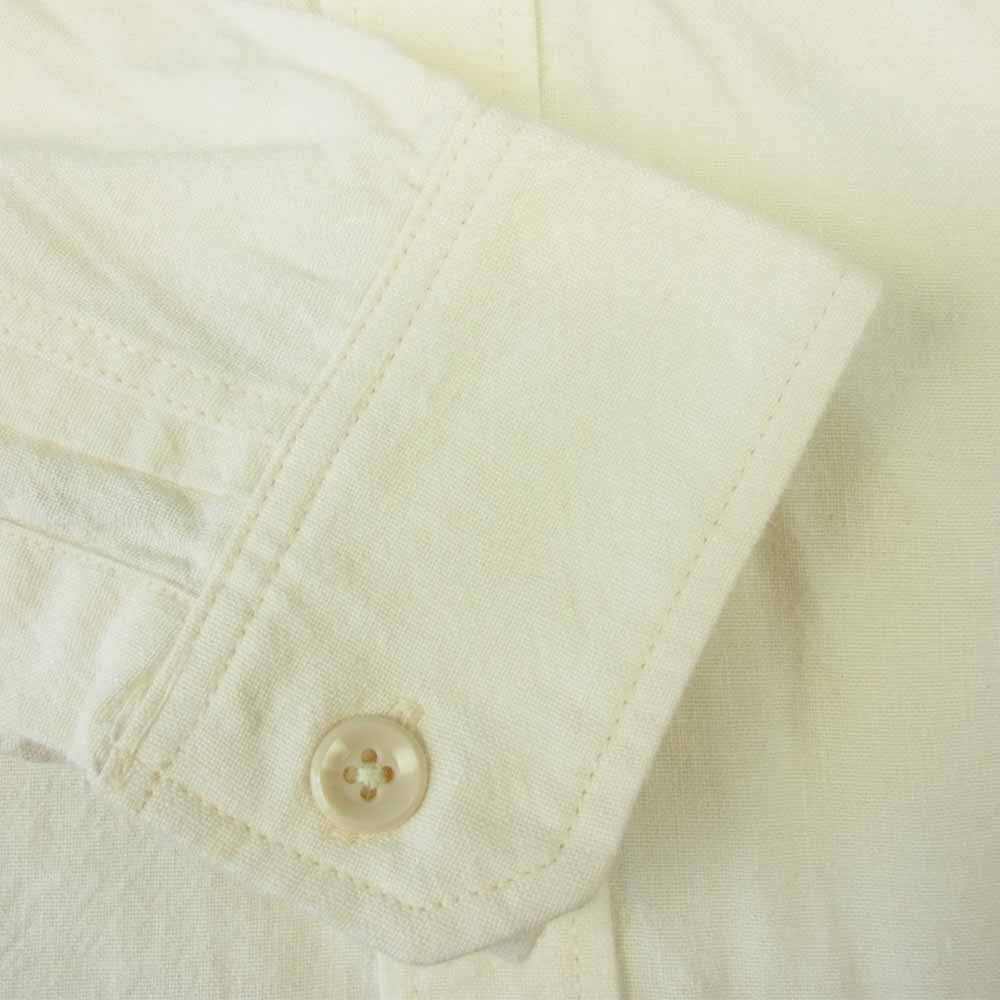 R.J.B アールジェイビー ワークシャツ ホワイト系 36【中古】