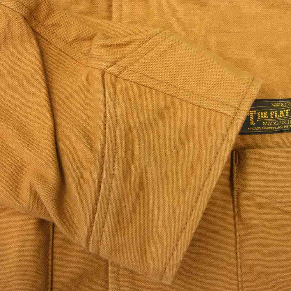 THE FLAT HEAD ザフラットヘッド ダック ジャケット ブラウン系 38【中古】
