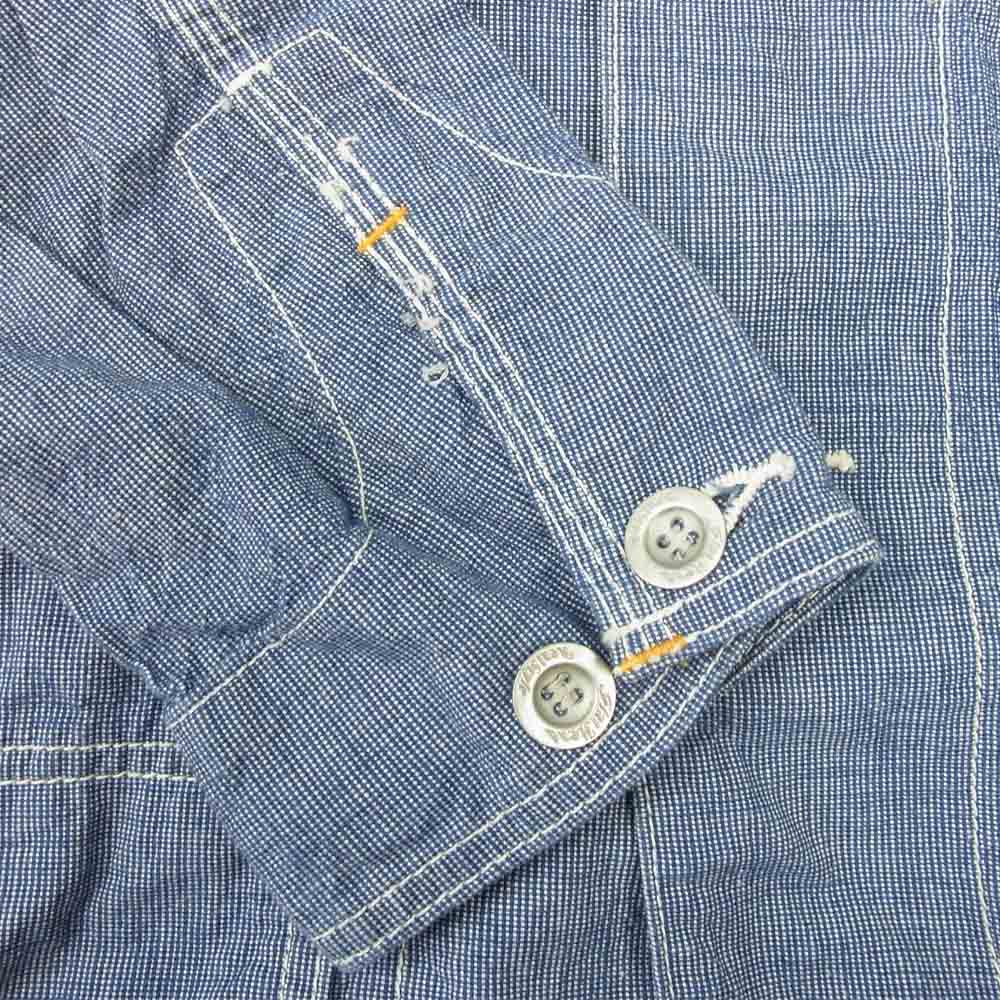 THE FLAT HEAD ザフラットヘッド カバーオール ジャケット インディゴブルー系 S【中古】