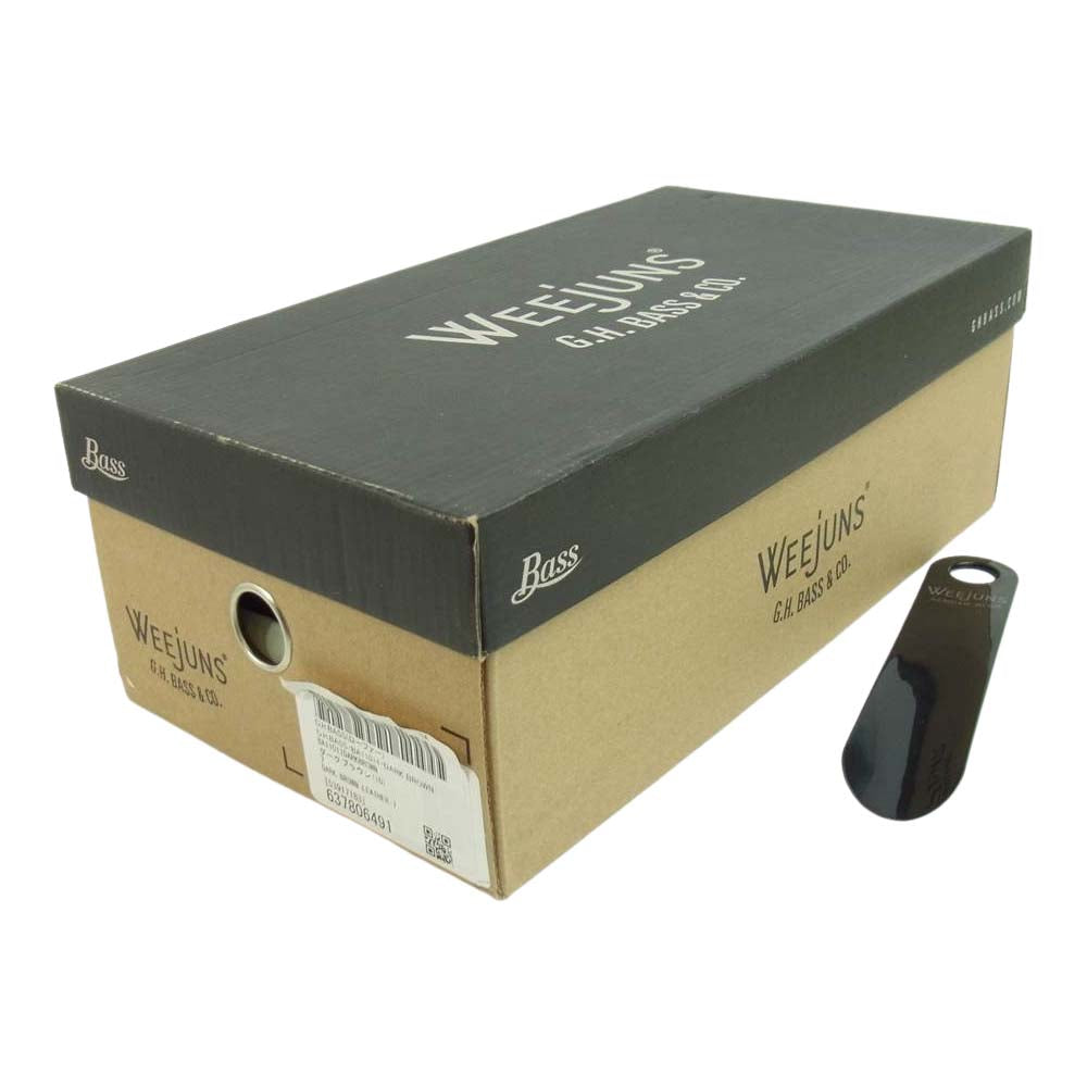 ジーエイチバス BA11011 WEEJUNS ウィージャンズ ビーフロール レザー ローファー UK7 ブラウン系 40【極上美品】【中古】