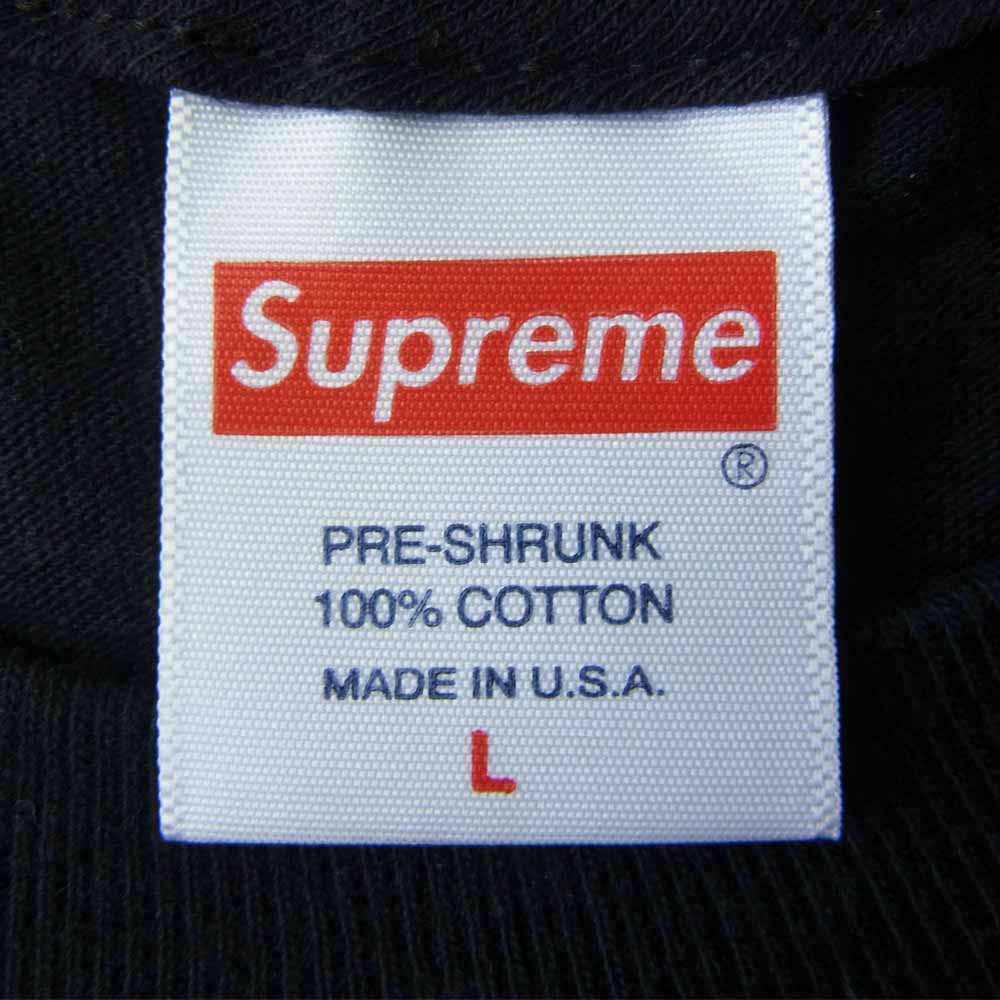 Supreme シュプリーム 21AW ROCKER TEE 半袖Tシャツ ブラック系 L【中古】