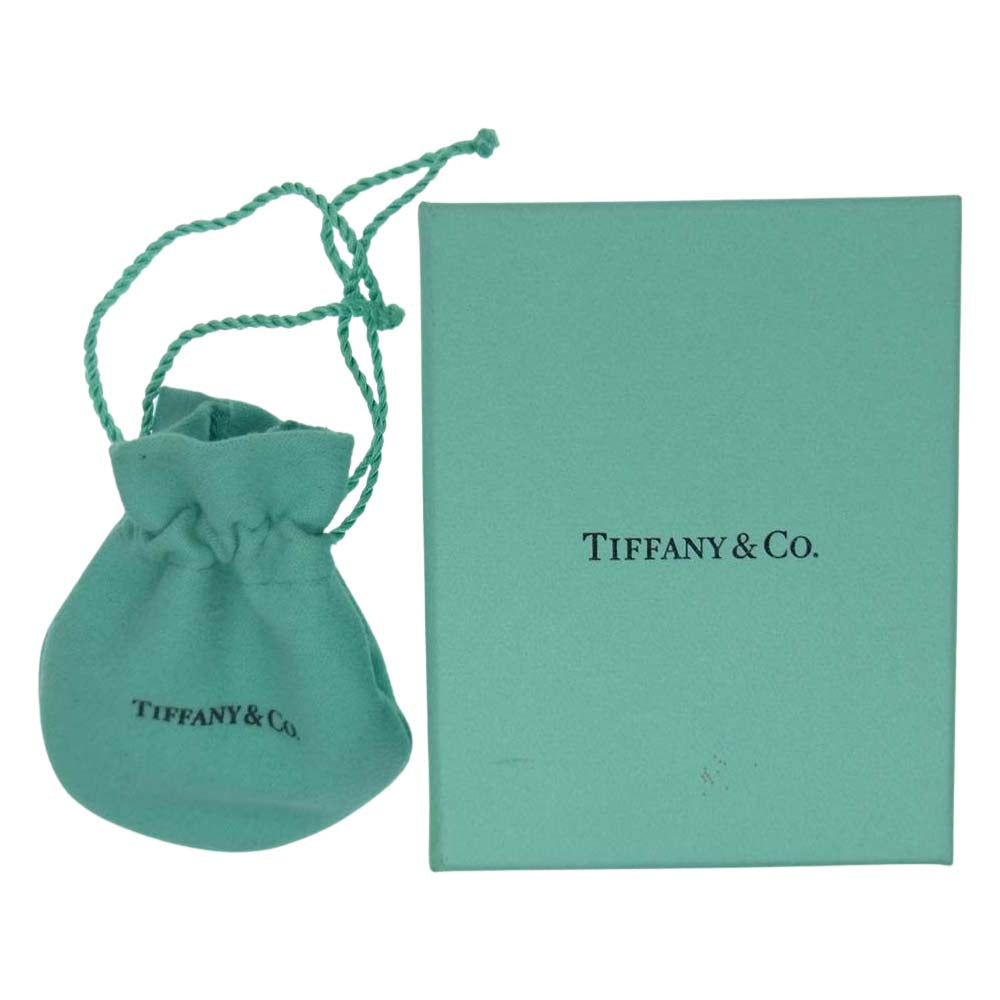 TIFFANY&Co. ティファニー K18 ミニ ビーン ネックレス ゴールド系【中古】