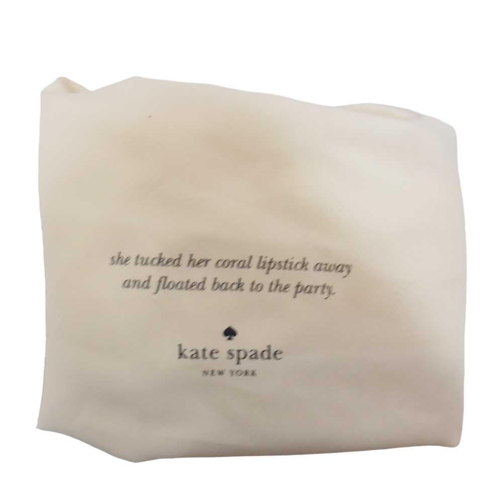 Kate Spade ケイトスペード 2way レザー ショルダー ハンド バッグ ブラック系【中古】