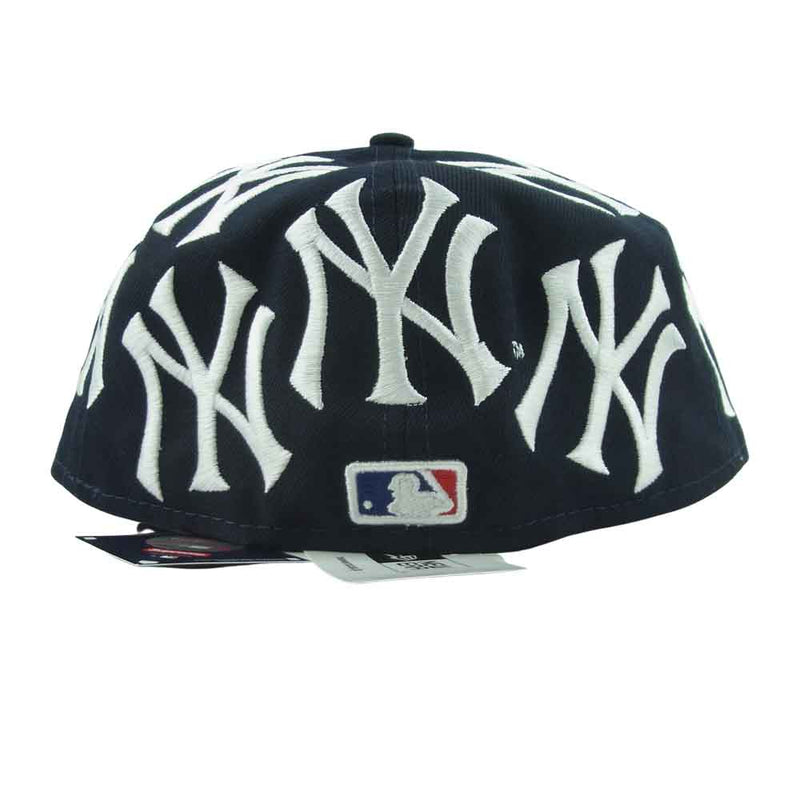 SUPREME シュプリーム 21AW New York Yankees New Era Box Logo CAP ボックスロゴベースボールキャップ ブラック