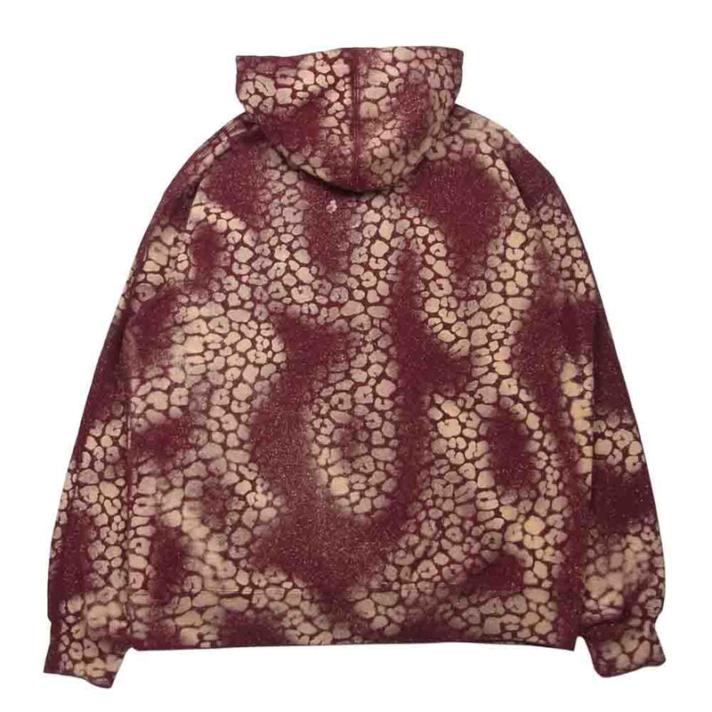 Supreme シュプリーム 21AW Bleached Leopard Hooded Sweatshirt ...