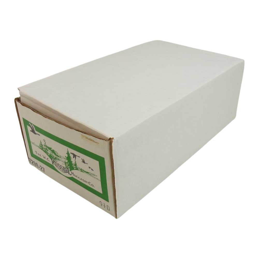 RUSSELL MOCCASIN ラッセルモカシン T200-27 sporting clays chukka laramie suede スポーティング クレイ チャッカ ブーツ ライトブラウン系 9.5 D【中古】