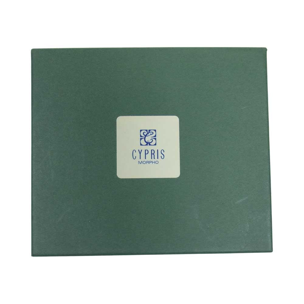 キプリス 8371 二つ折り レザー ウォレット 財布 ブラウン系【中古】