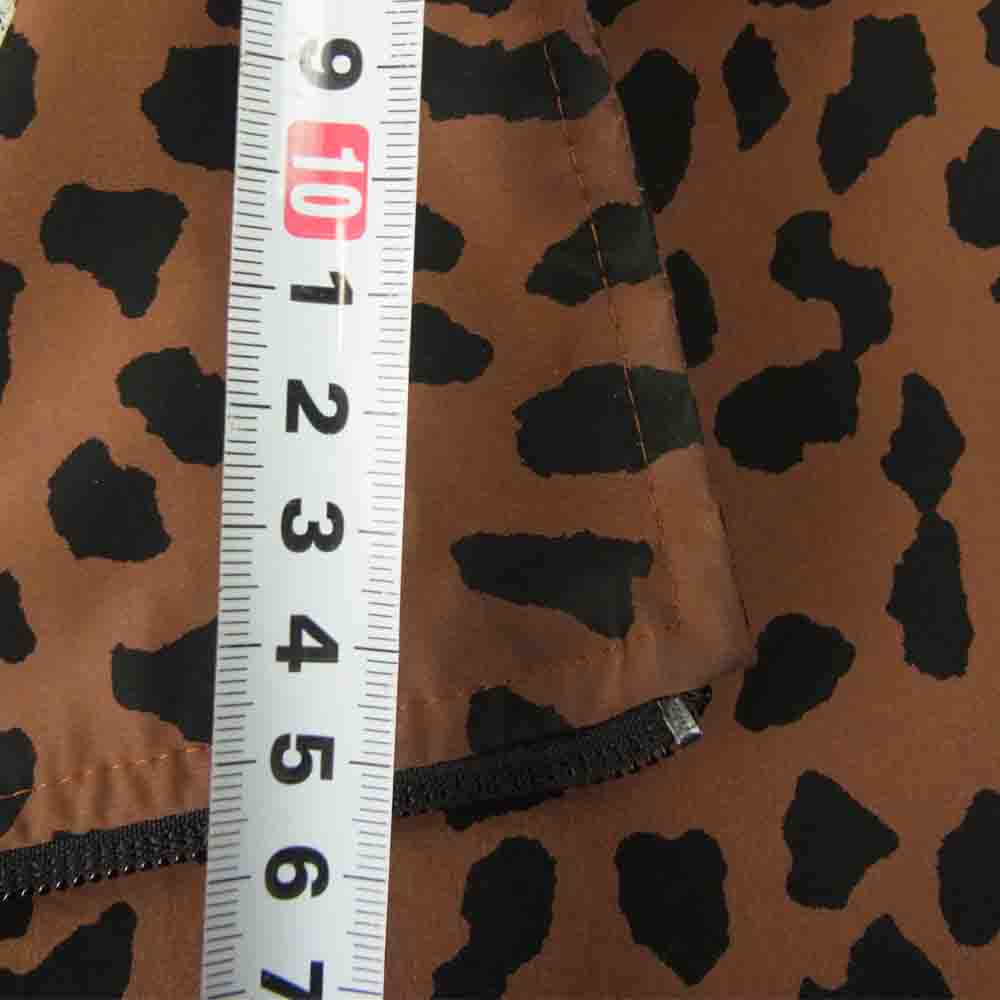 WACKO MARIA ワコマリア × WILDBUNCH ワイルドバンチ LEOPARD TRACK JACKET レオパード トラック ジャケット Sサイズ ブラウン系 S【中古】
