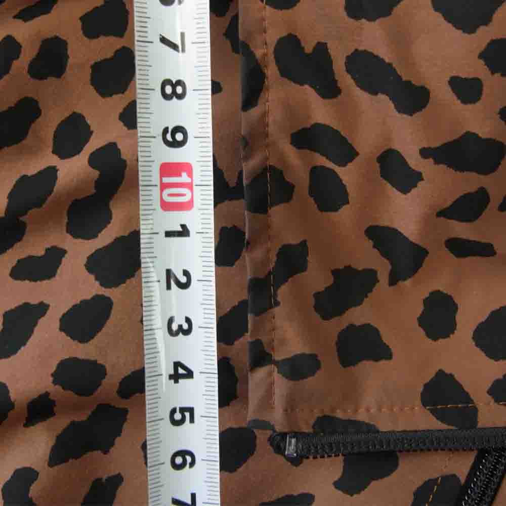 WACKO MARIA ワコマリア 21AW × WILDBUNCH ワイルドバンチ LEOPARD TRACK JACKET レオパード トラック ジャケット Mサイズ ブラウン系 M【中古】