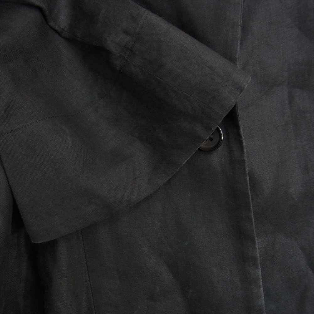 Yohji Yamamoto ヨウジヤマモト FEMME FY-J07-301 ファム 変形 リネン ジャケット ブラック系 2【中古】