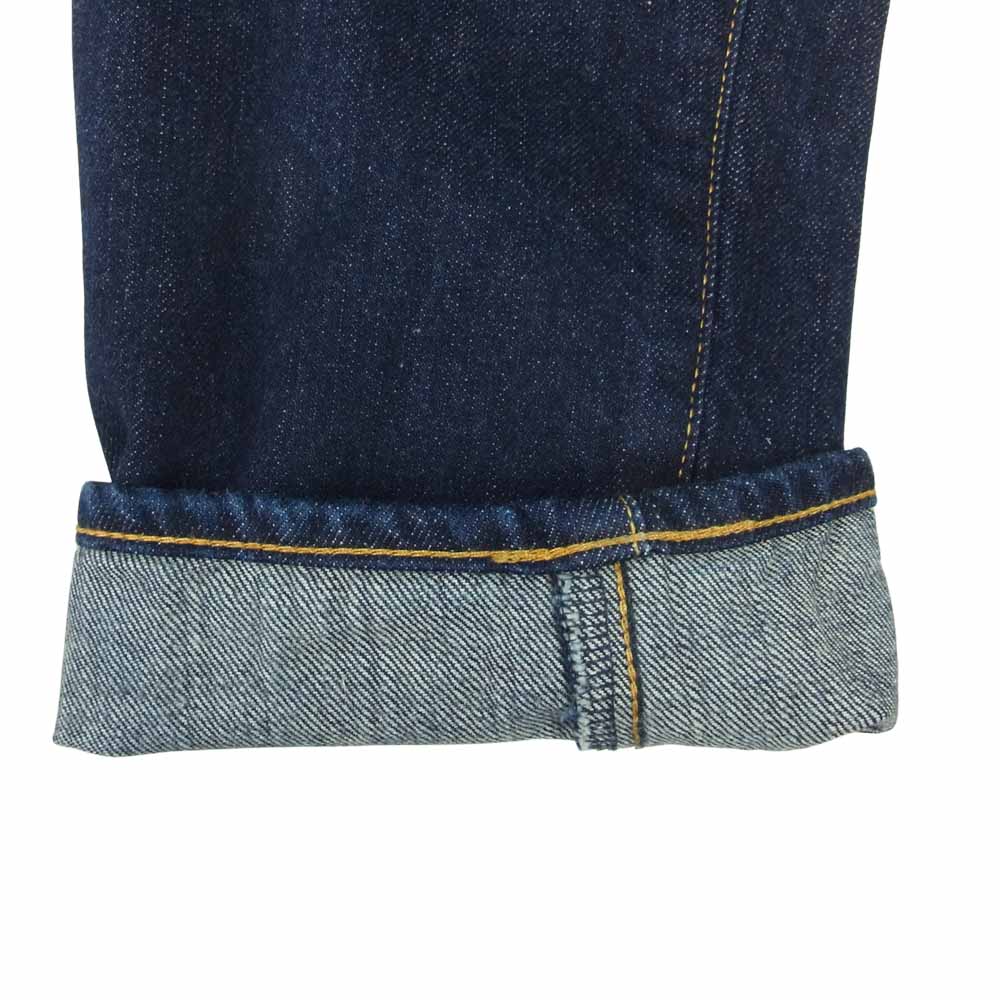 Ron Herman ロンハーマン 2620600216 DENIM セルビッチ ストレート デニム パンツ インディゴブルー系 32【中古】