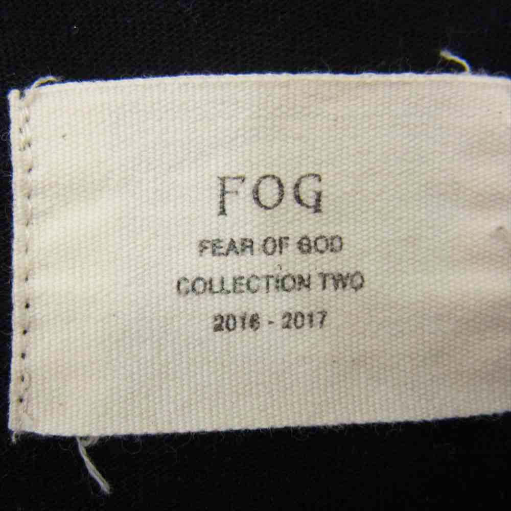 FEAR OF GOD フィアオブゴッド FOG COLLECTION TWO メタリカ プリント 半袖 Tシャツ ブラック系 L【中古】