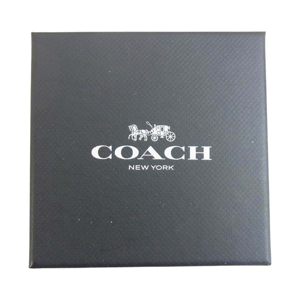 COACH コーチ CA133.2.95.1751 アナログ クロノグラフ レザーベルト ウォッチ ブラック系【中古】