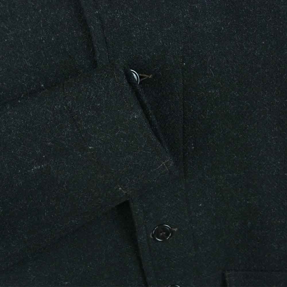Buzz Rickson's バズリクソンズ BR13877 SUBMARINE CLOTHING サブマリナー ウール メルトン コート ブラック系 38【中古】