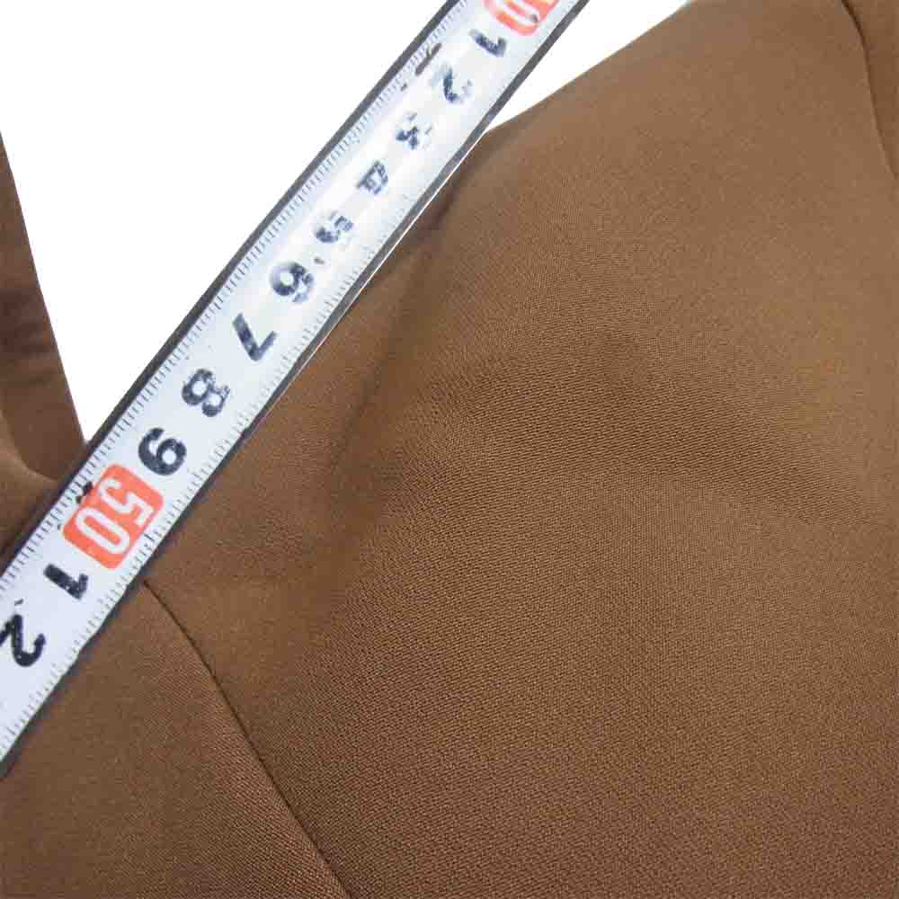 ノーブル ノーカラーコート ノーカラー 日本製 ブラウン系 38【中古】