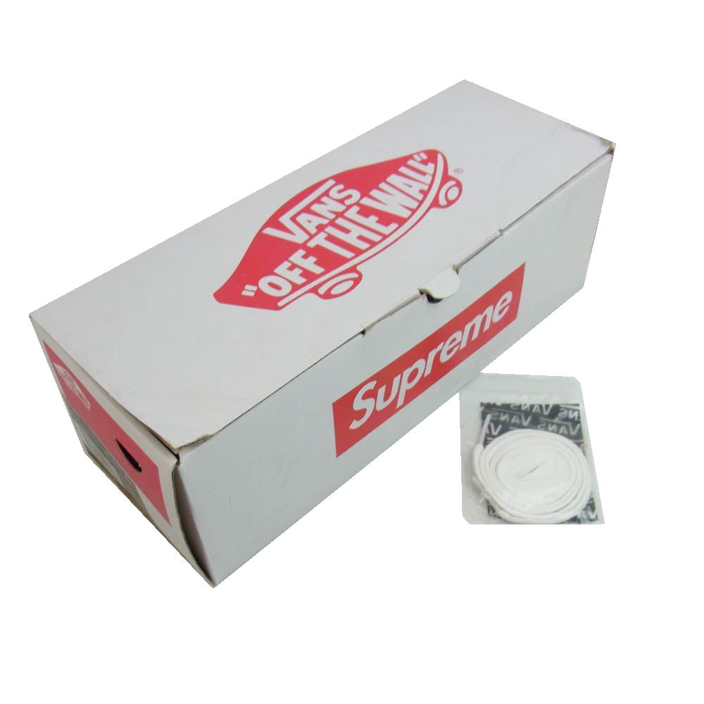 Supreme シュプリーム 13AW VANS ERA PRO Velvet バンズ エラ プロ ベルベット ブラック系 US11【極上美品】【中古】