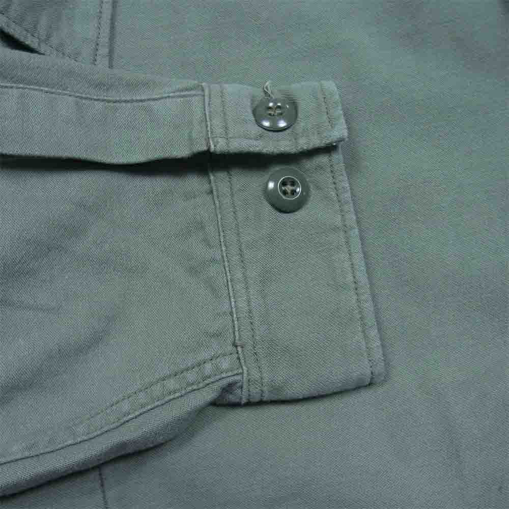 ゴールド GL14910 LIGHT BACKSATIN MILITARY JACKET カーキ系 M【新古品】【未使用】【中古】