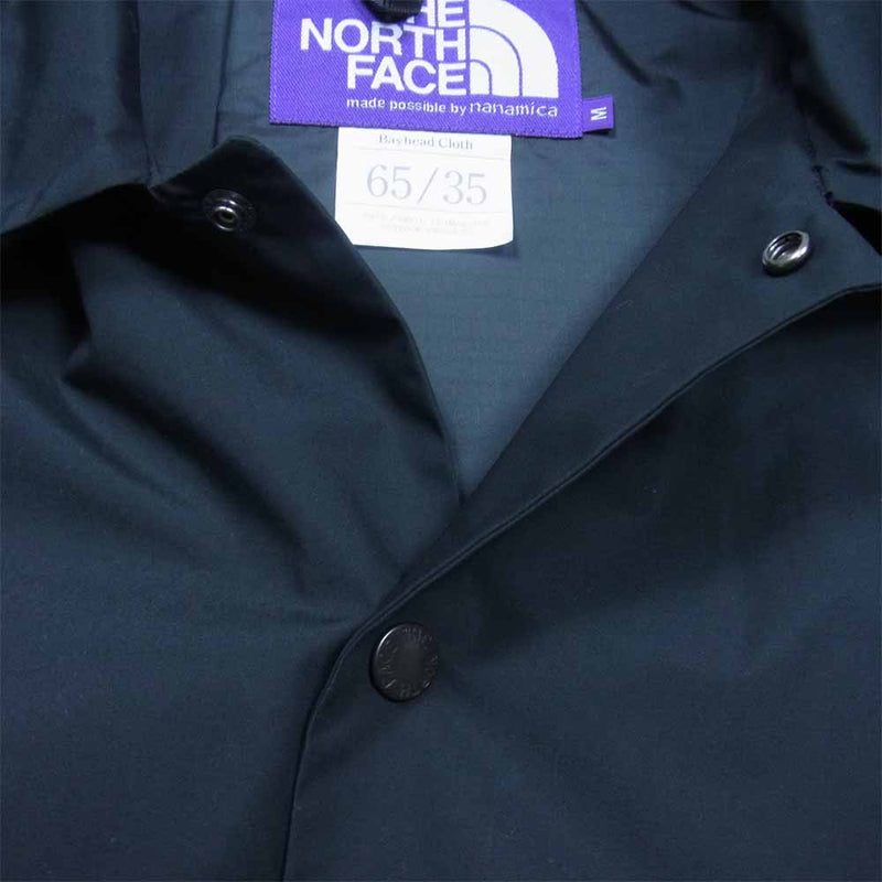 THE NORTH FACE ノースフェイス NPN PURPLE LABEL HYVENT  Field Jacket  フィールドジャケット ブラック系 M美品中古
