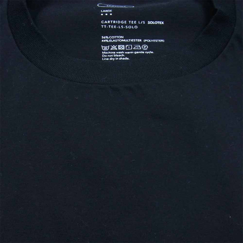 テンダーロイン TEE L/S SP 黒 美品 - Tシャツ/カットソー(七分/長袖)