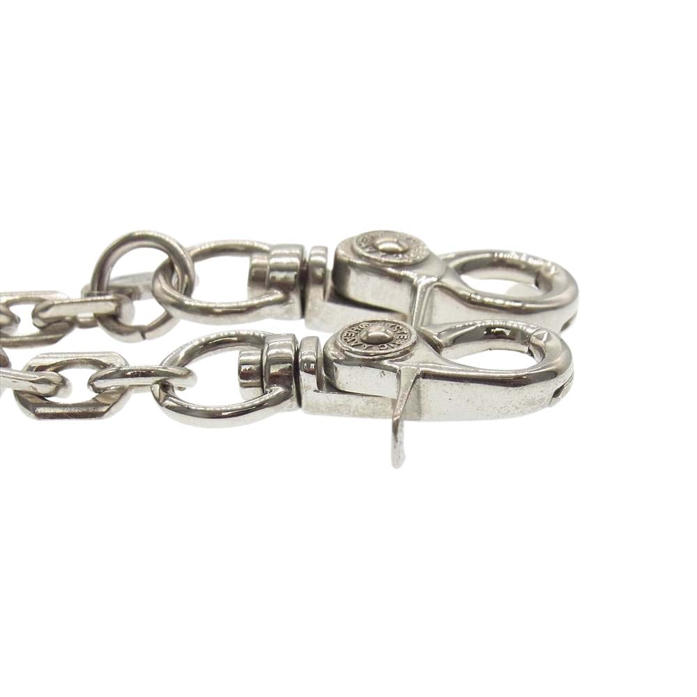 HYSTERIC GLAMOUR ヒステリックグラマー ウォレット チェーン シルバー系【中古】