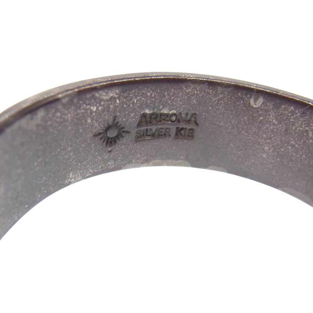 ARIZONA FREEDOM アリゾナフリーダム 唐草 10mm k18 太陽神 バングル シルバー系【中古】