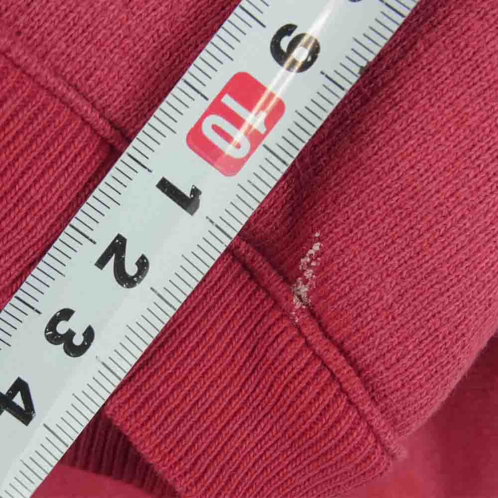Champion チャンピオン USA製 90s 刺繍タグ リバースウィーブ 半袖 スウェット コットン ピンク系 XL【中古】