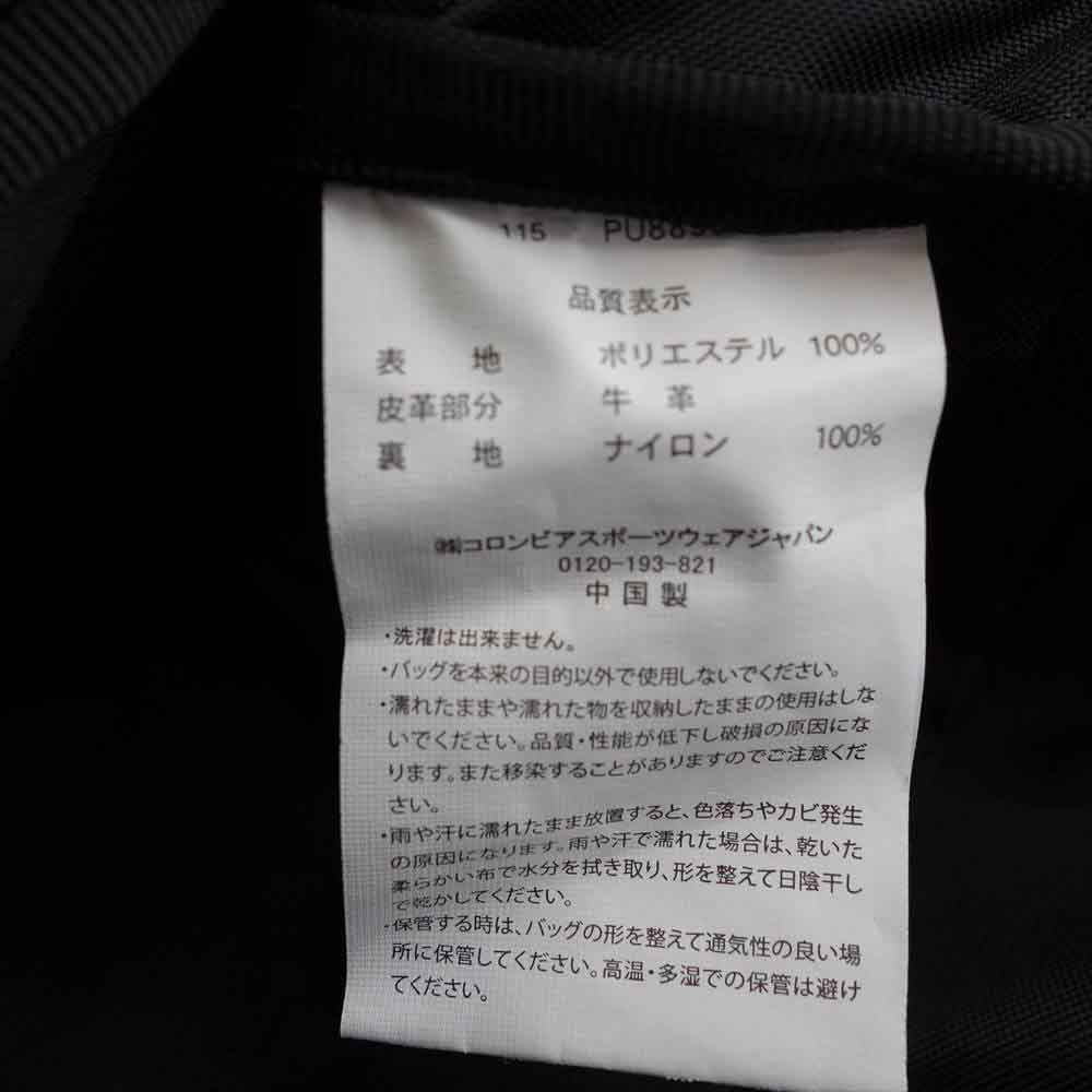 Columbia コロンビア ナイロン ショルダーバッグ サコッシュ ブラック系【中古】