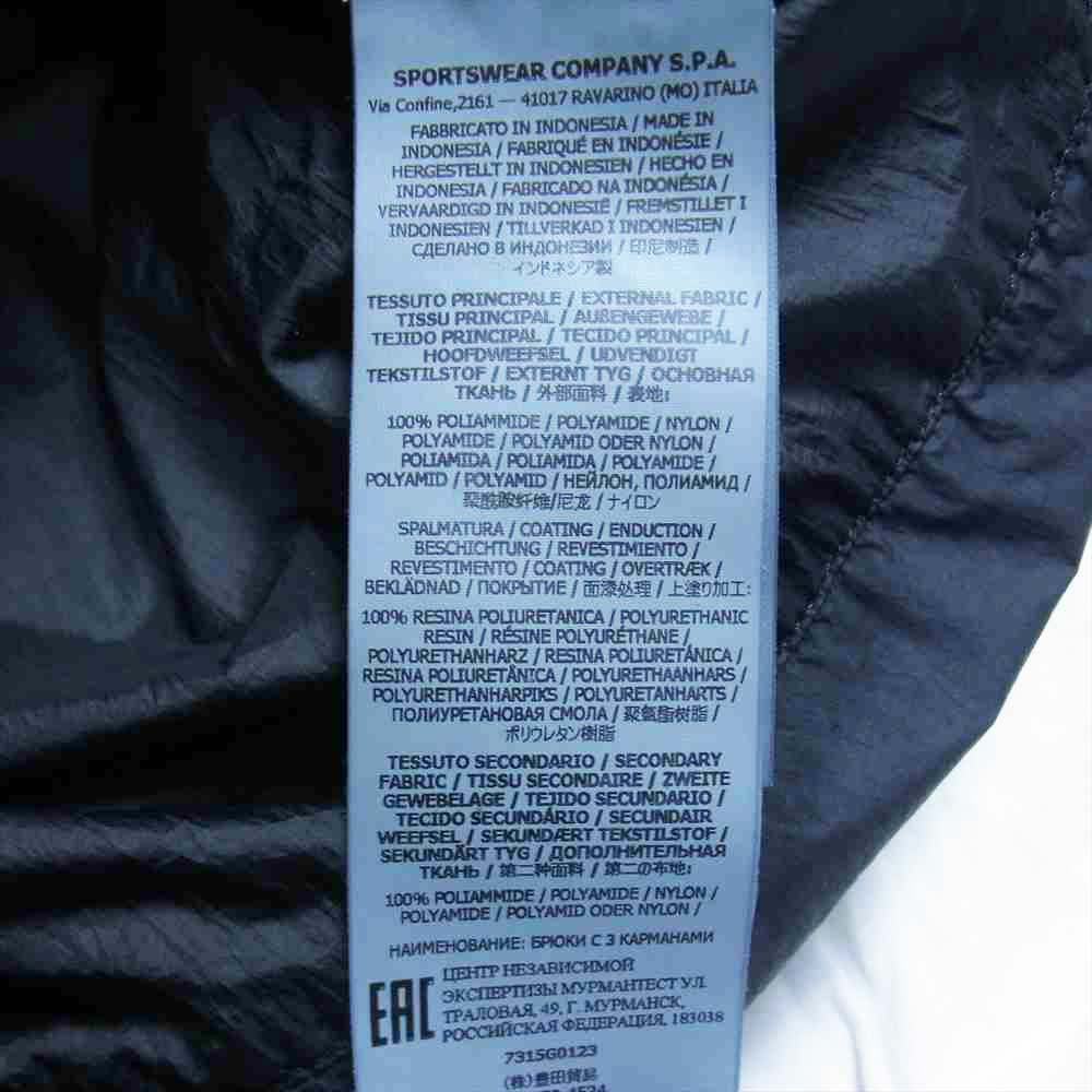 STONE ISLAND ストーンアイランド 国内正規品 7315G0123 CRINKLE REPS DOWN GILET クリンクル ロゴワッペン フード収納 スタンドカラー ダウンベスト ブラック系 M【中古】