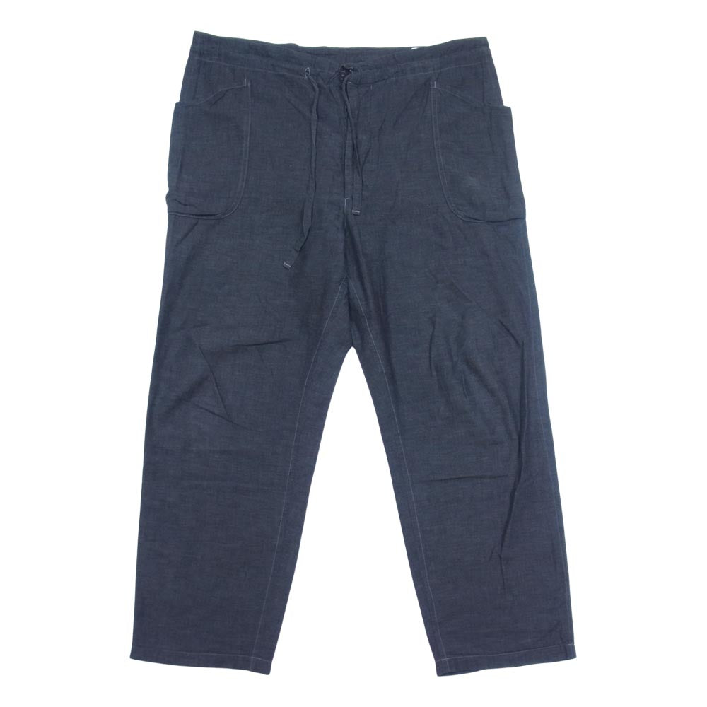 パンツ COMOLI コモリ パンツ I01-03009 ベタシャン ドローストリング