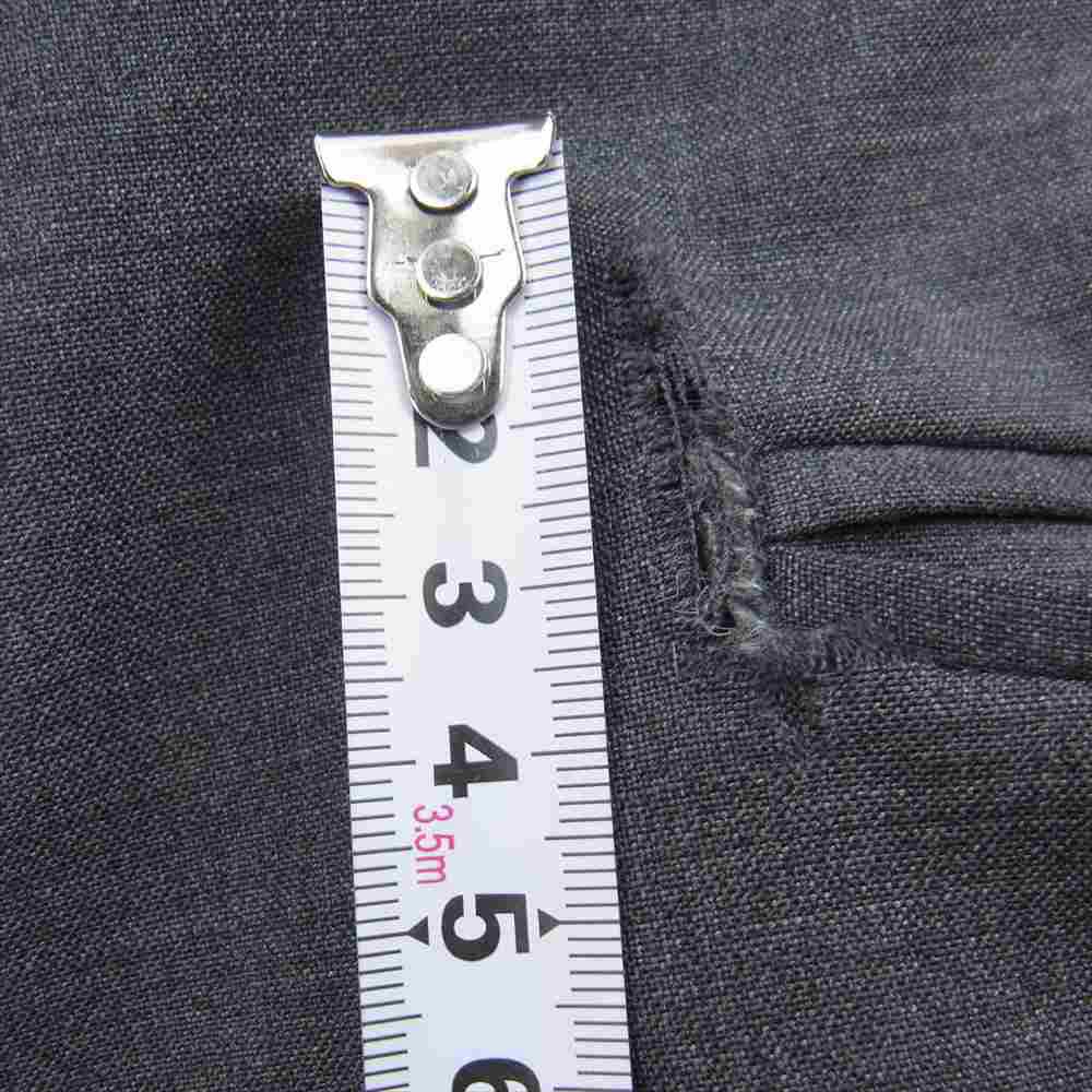 JIL SANDER ジルサンダー 国内正規品 イタリア製 M214602 ウール 2B セットアップ テーラードジャケット スラックスパンツ ダークグレー系 44【中古】