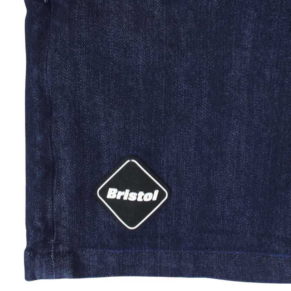 F.C.R.B. エフシーアールビー FCRB-180056 VENTILATION SHORTS デニム ベンチレーション ショーツ ハーフ パンツ インディゴブルー系 S【中古】