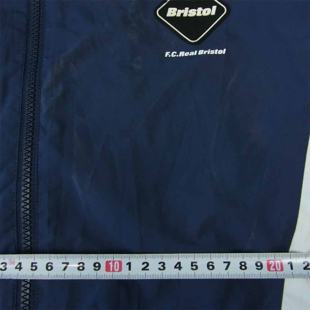 F.C.R.B. エフシーアールビー FCRB-189025 MULTI PATTERN TRAINING JACKET マルチパターン トレーニング ジャケット スター×ブルーカモ ネイビー系 S【中古】
