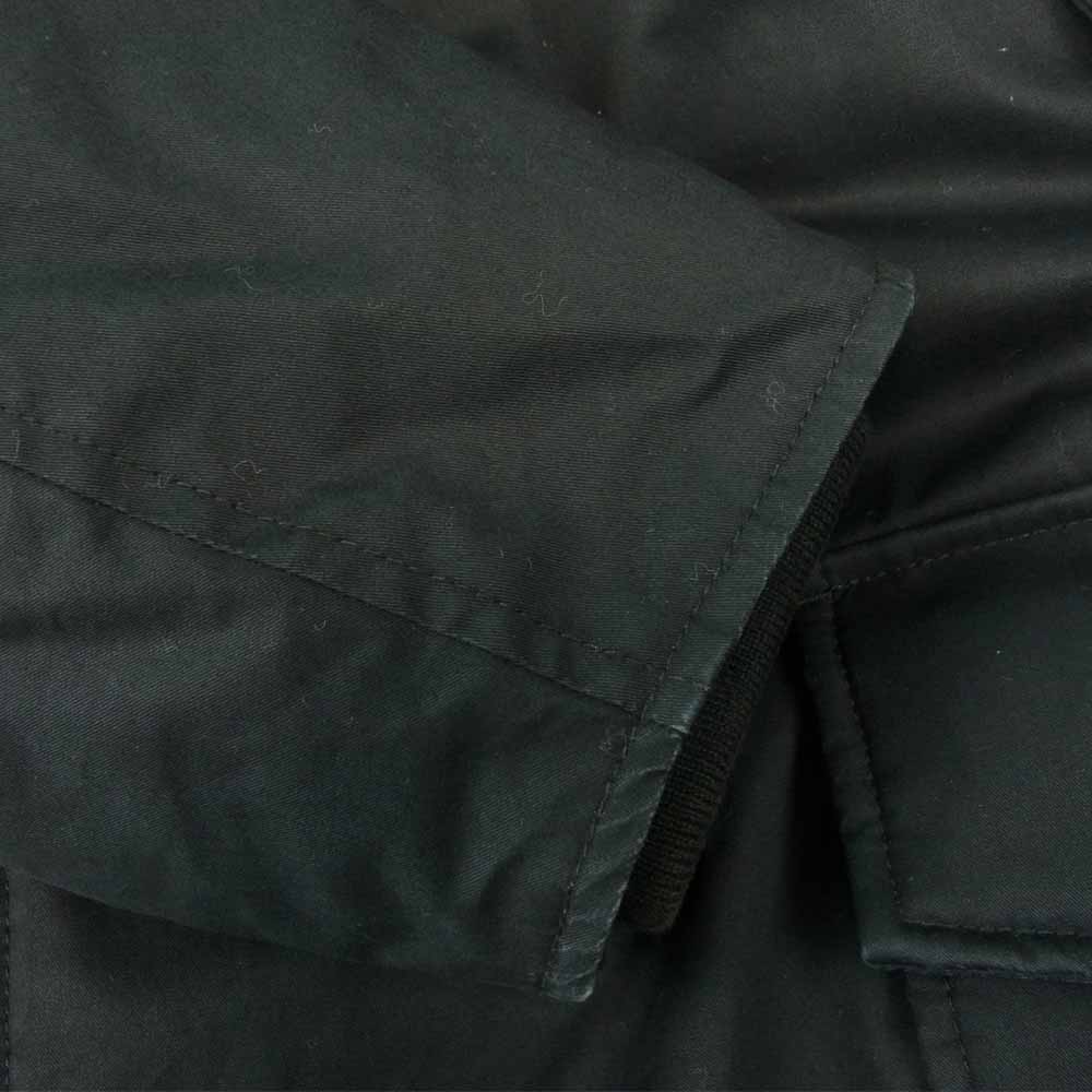 WOOLRICH ウールリッチ WOCPS2724 Laminated Fur Hood Parka ラミネーテッド ファー フード パーカー ダウン ジャケット ネイビー系 S【中古】