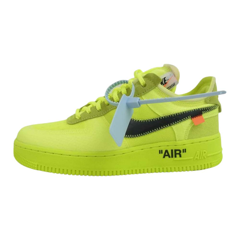 NIKE AIR FORCE 1 LOW ×OFF WHITE VOLT